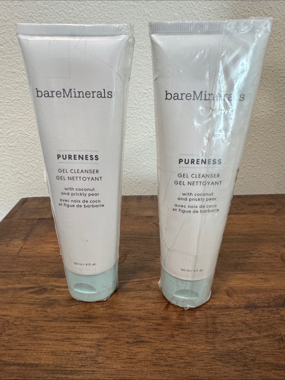 bareMinerals Pureness Gel Cleanser Duo - with coconut and prickly pear